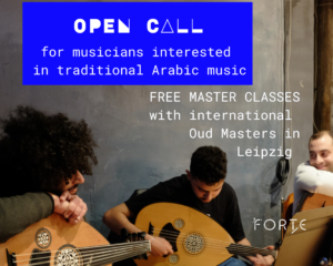 Open Call Master Classes Leipzig Oud Festival