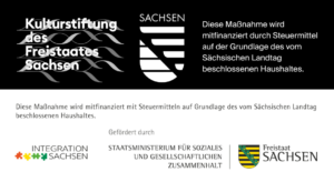 Logo Kulturstiftung des Freistaat Sachsen, Integration Sachsen