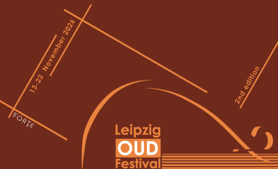 Banner 2026 orange Leipzig Oud Festival 2026